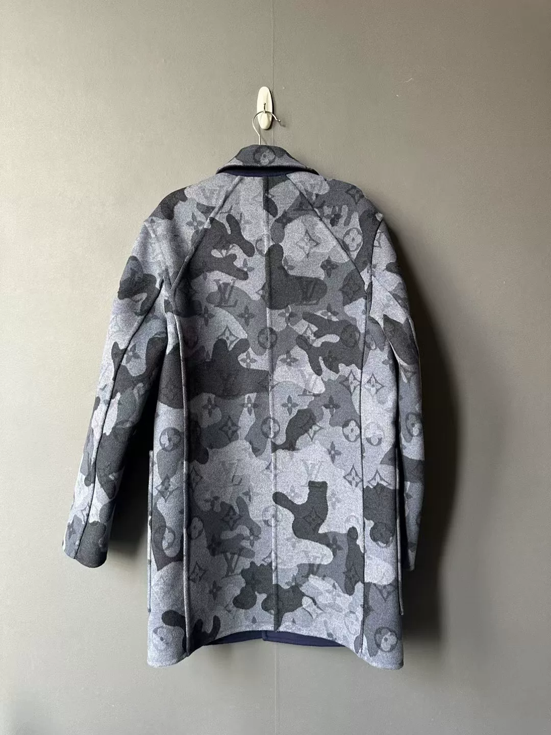 Louis Vuitton Camouflage Reversible Coat — front
