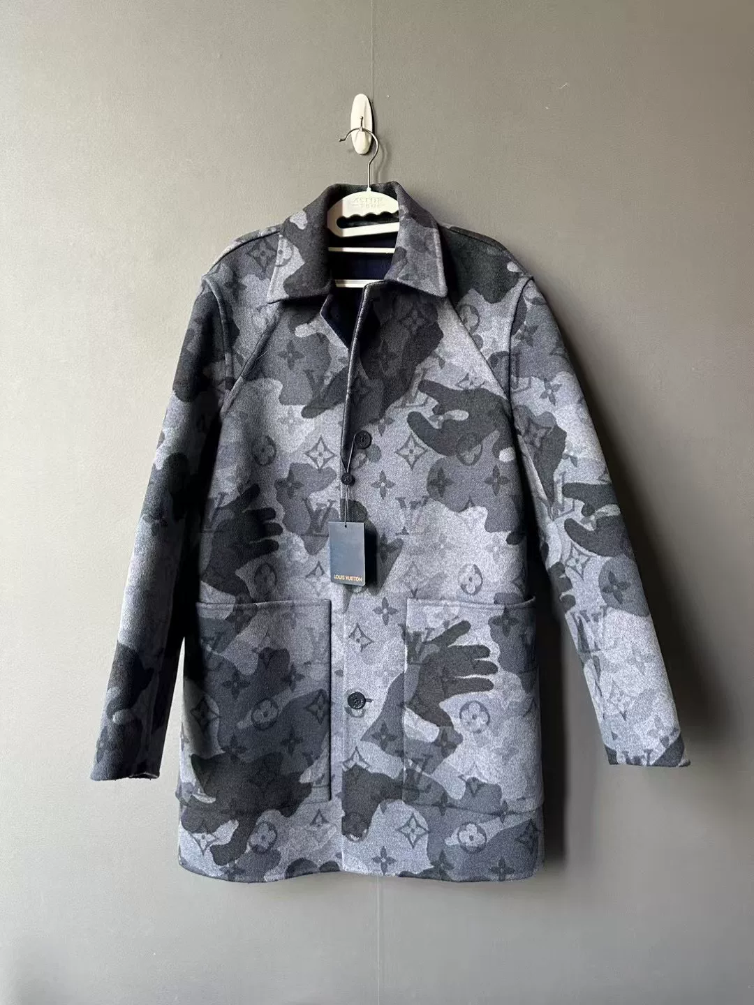 Louis Vuitton Camouflage Reversible Coat