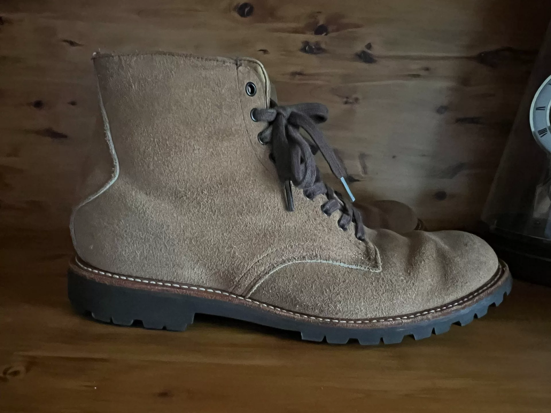 Yuketen Vintage Canadian Suede Boots — back