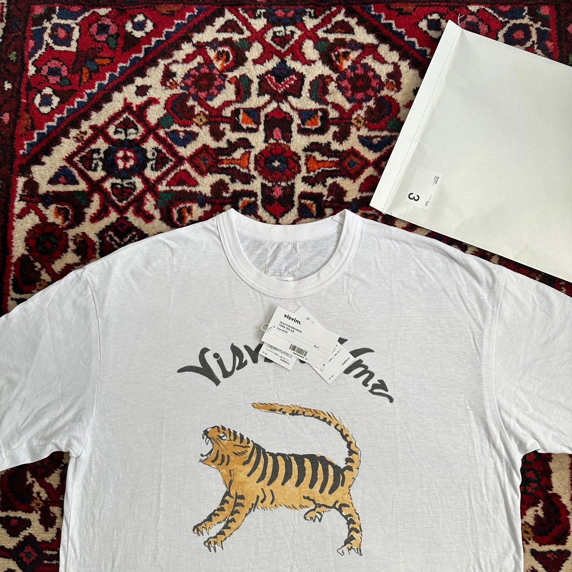 visvim 24SS TORA TEE S/S Short-Sleeve — detail