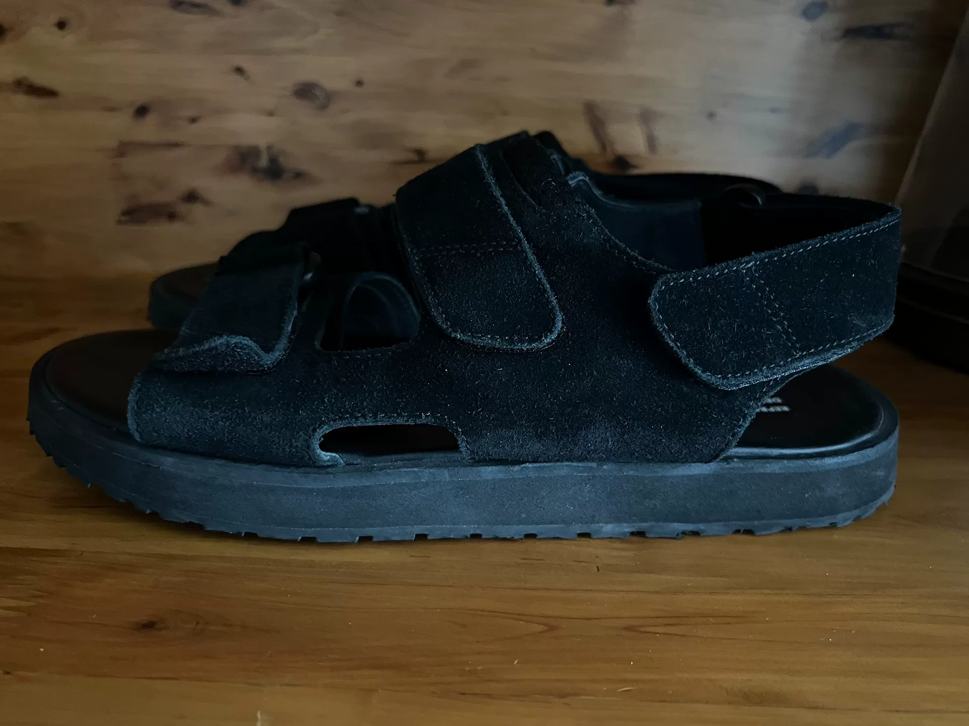 Reproduction of Found British Military Sandal — detail