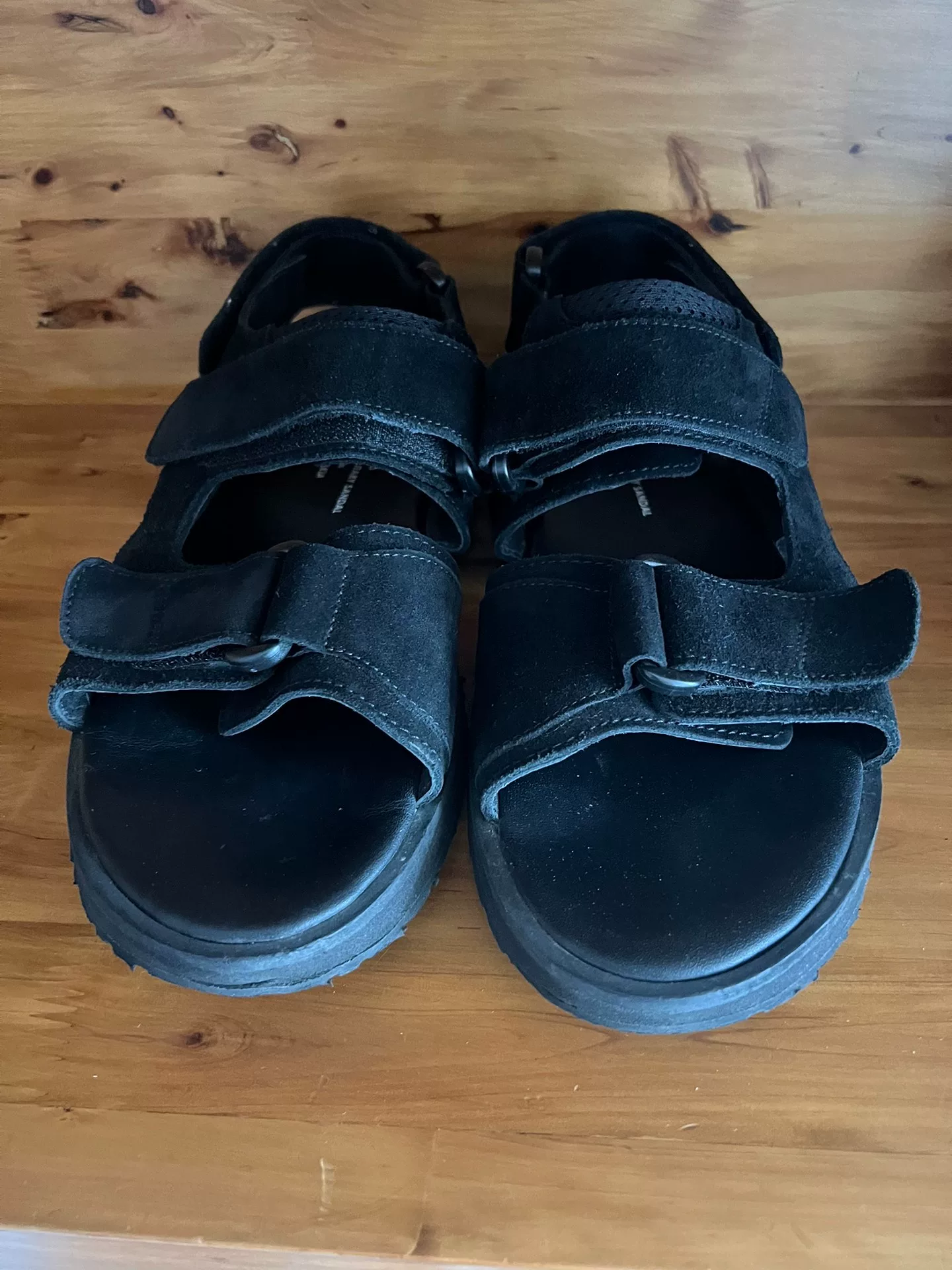 Reproduction of Found British Military Sandal — front