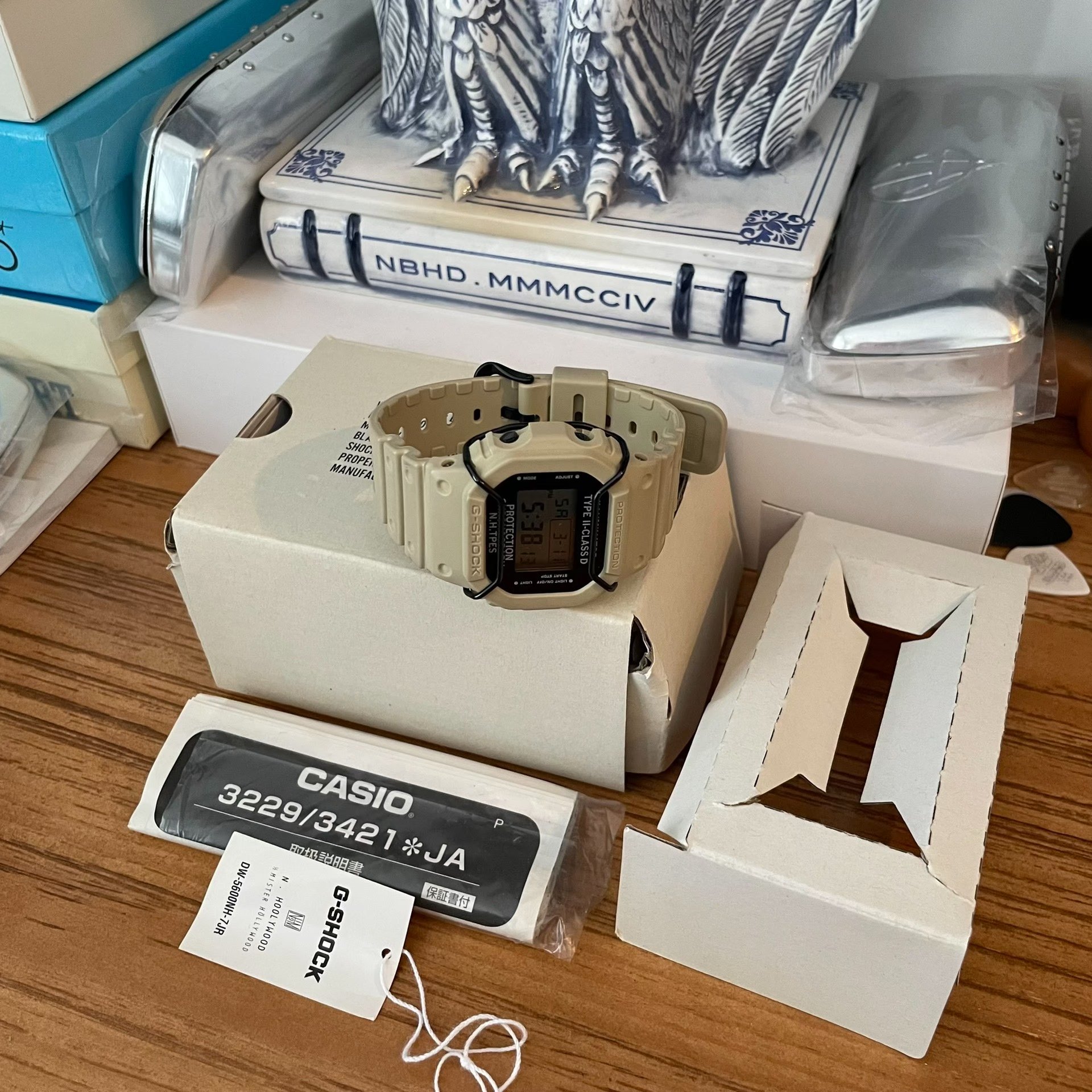 Casio N.HOOLYWOOD DW5600 Small Square — back