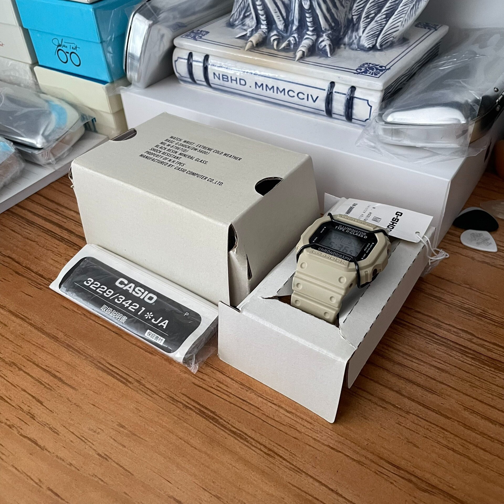 Casio N.HOOLYWOOD DW5600 Small Square — front