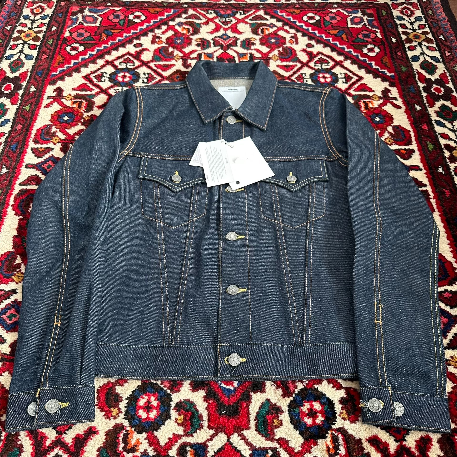 visvim 15AW 103 JKT Denim Jacket — front