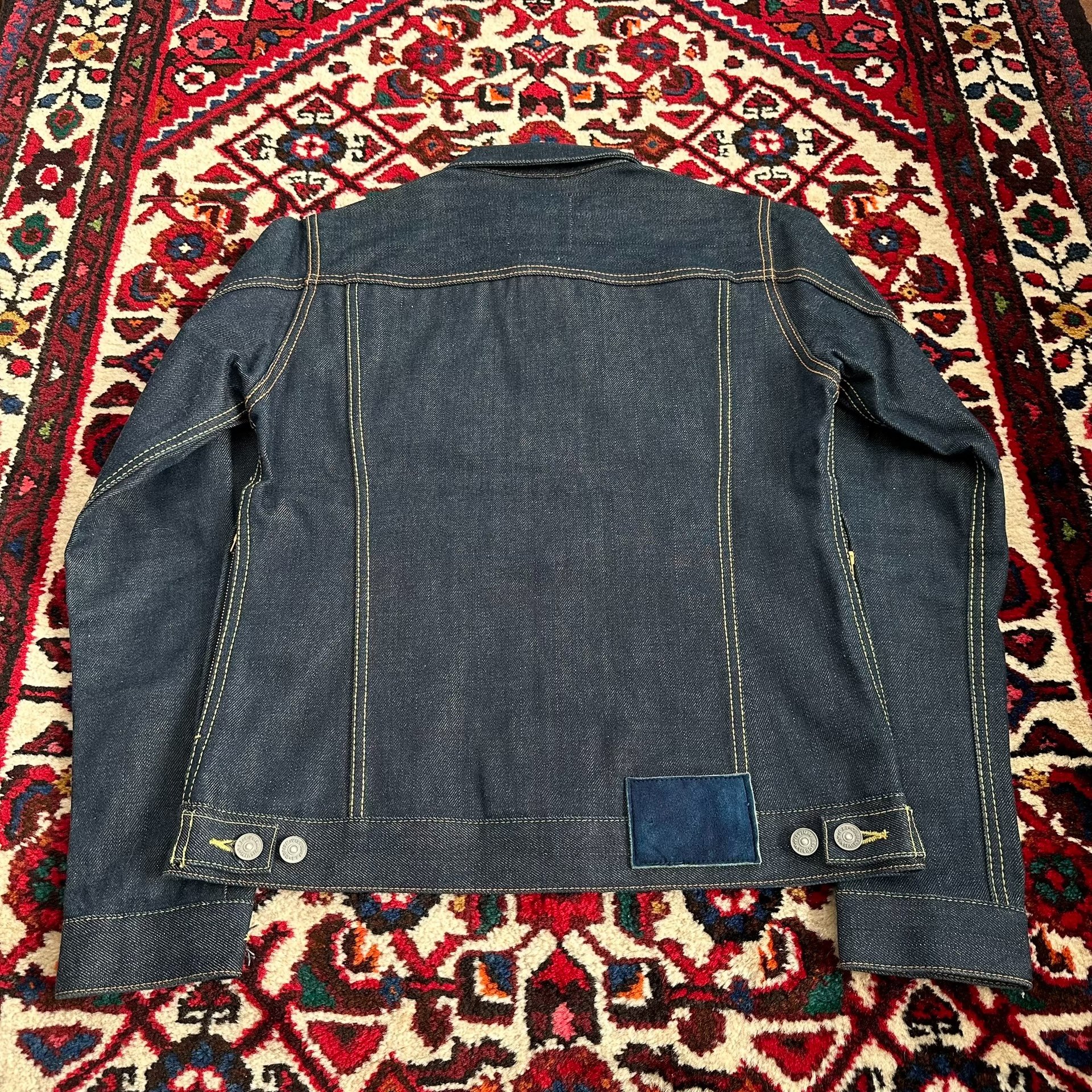 visvim 15AW 103 JKT Denim Jacket — back