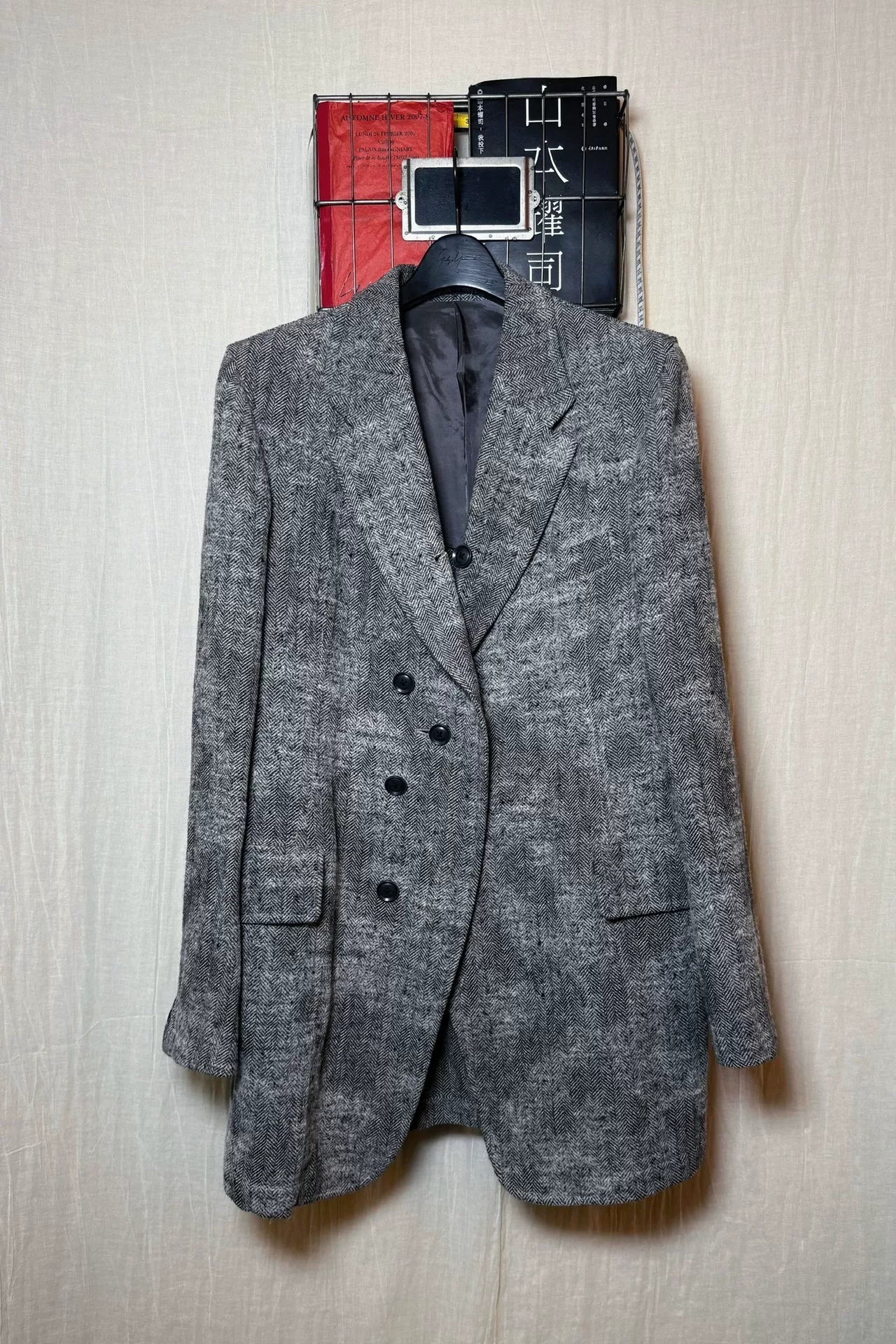 Yohji Yamamoto 11AW Crow Coat — front