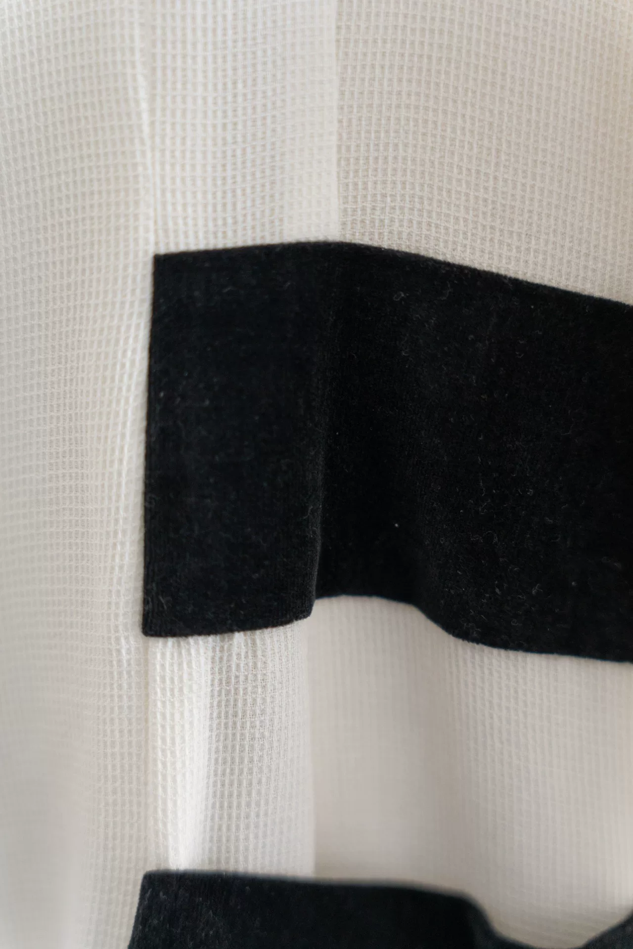 Yohji Yamamoto 97SS White Black Jacket — label