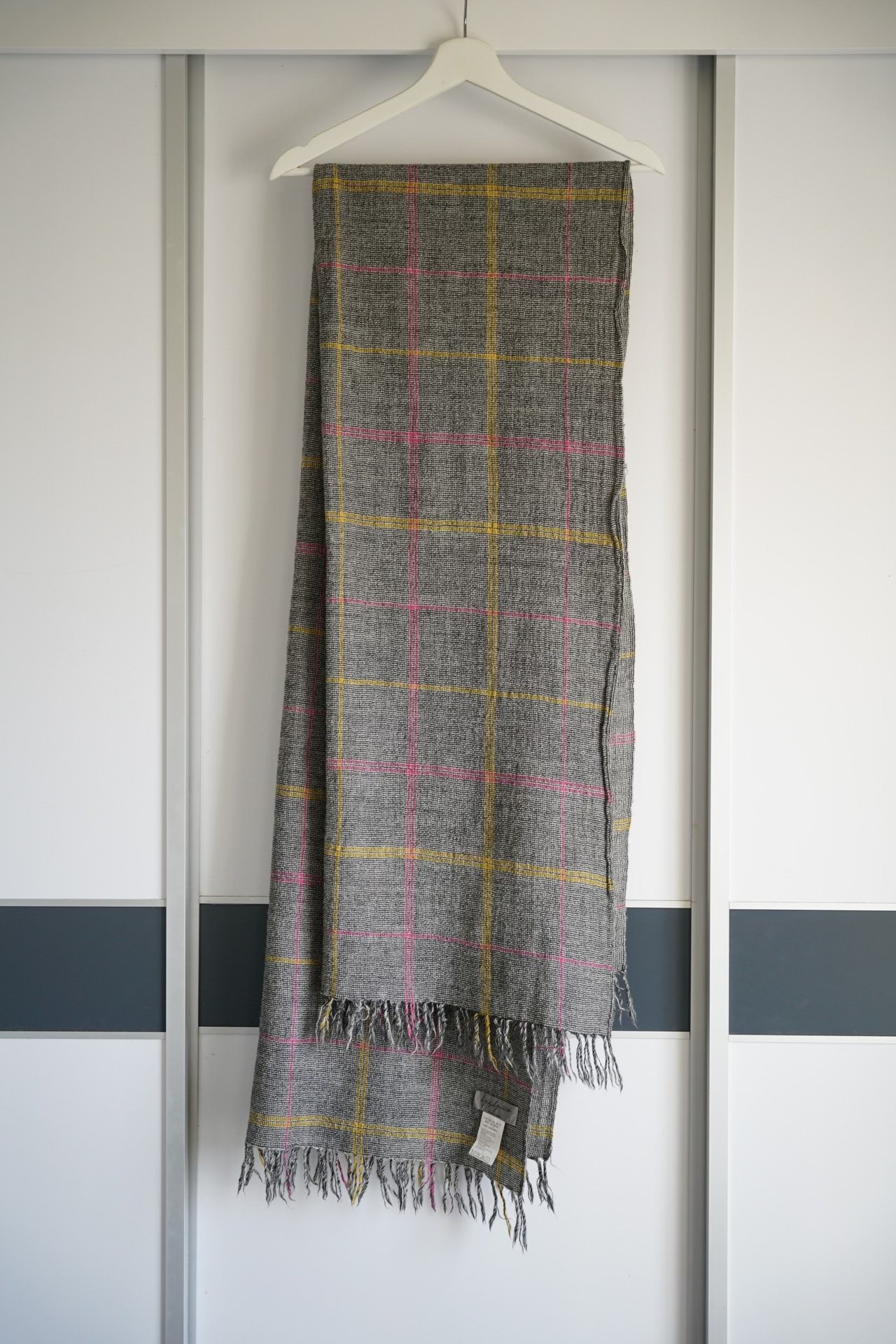 Yohji Yamamoto 08AW Vintage Plaid Scarf