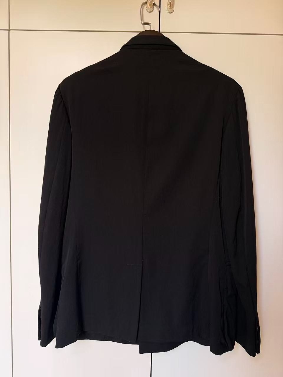 Yohji Yamamoto Double-Breasted Wing Coat — front