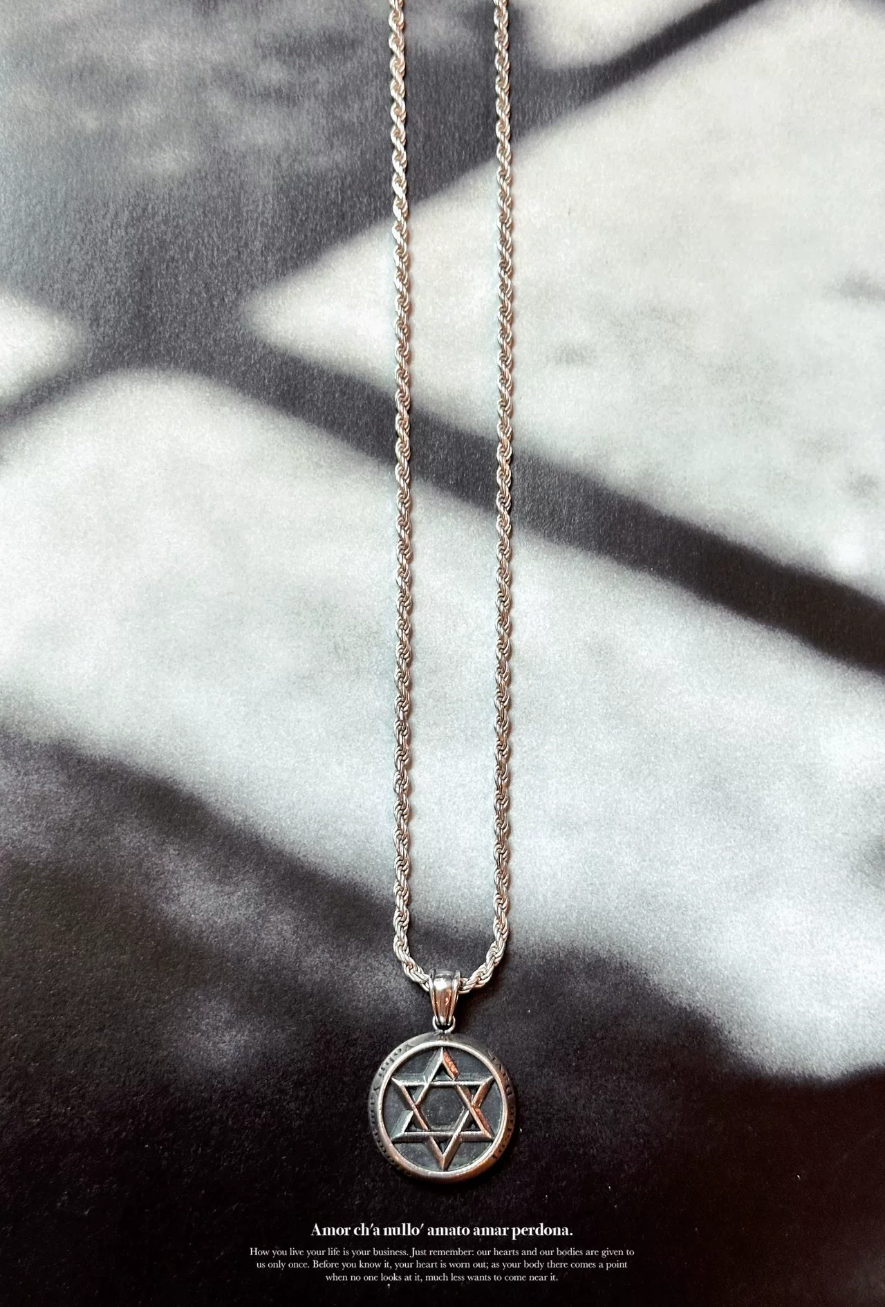 Yohji Yamamoto x Justin Davis 2011AW Necklace — front