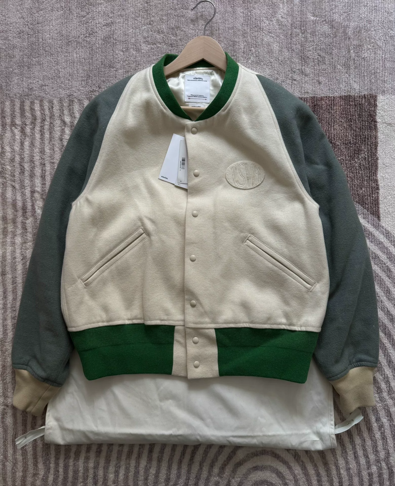 VISVIM 24SS Varsity Wool Jacket
