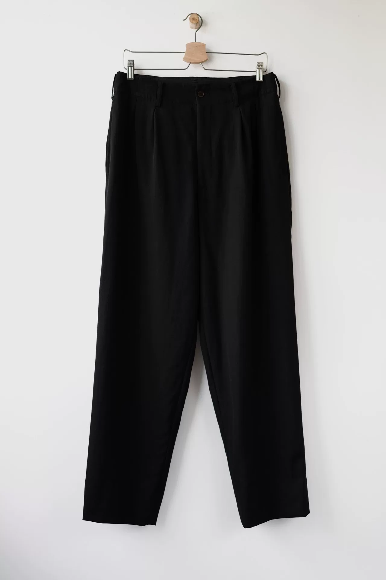 Yohji Yamamoto Pour Homme Double-Pleated Trousers
