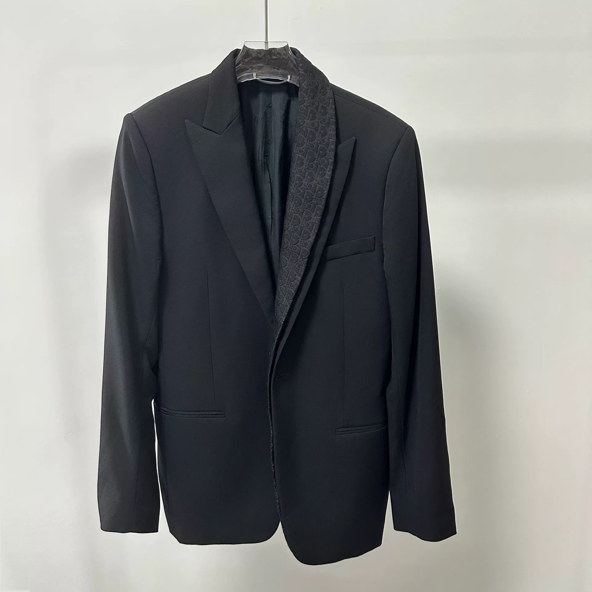 Dior Structured Black Suit Jacket