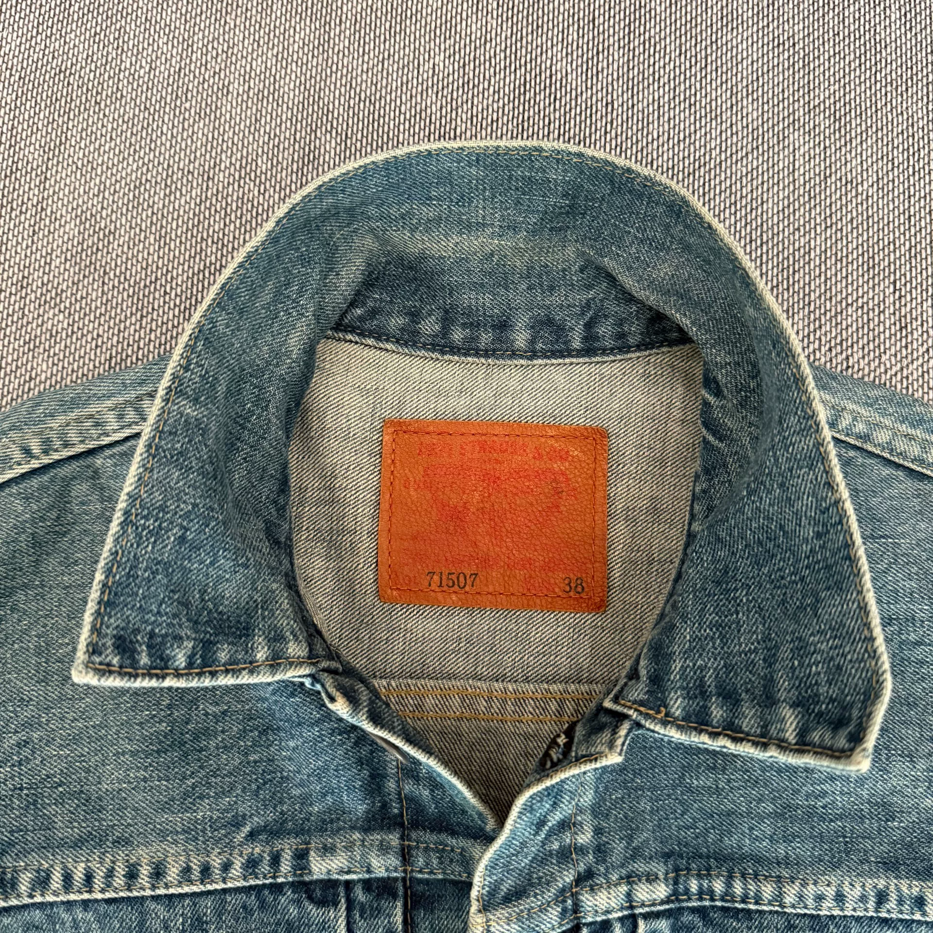 Levi's LVC507xx J22 Denim Jacket — detail
