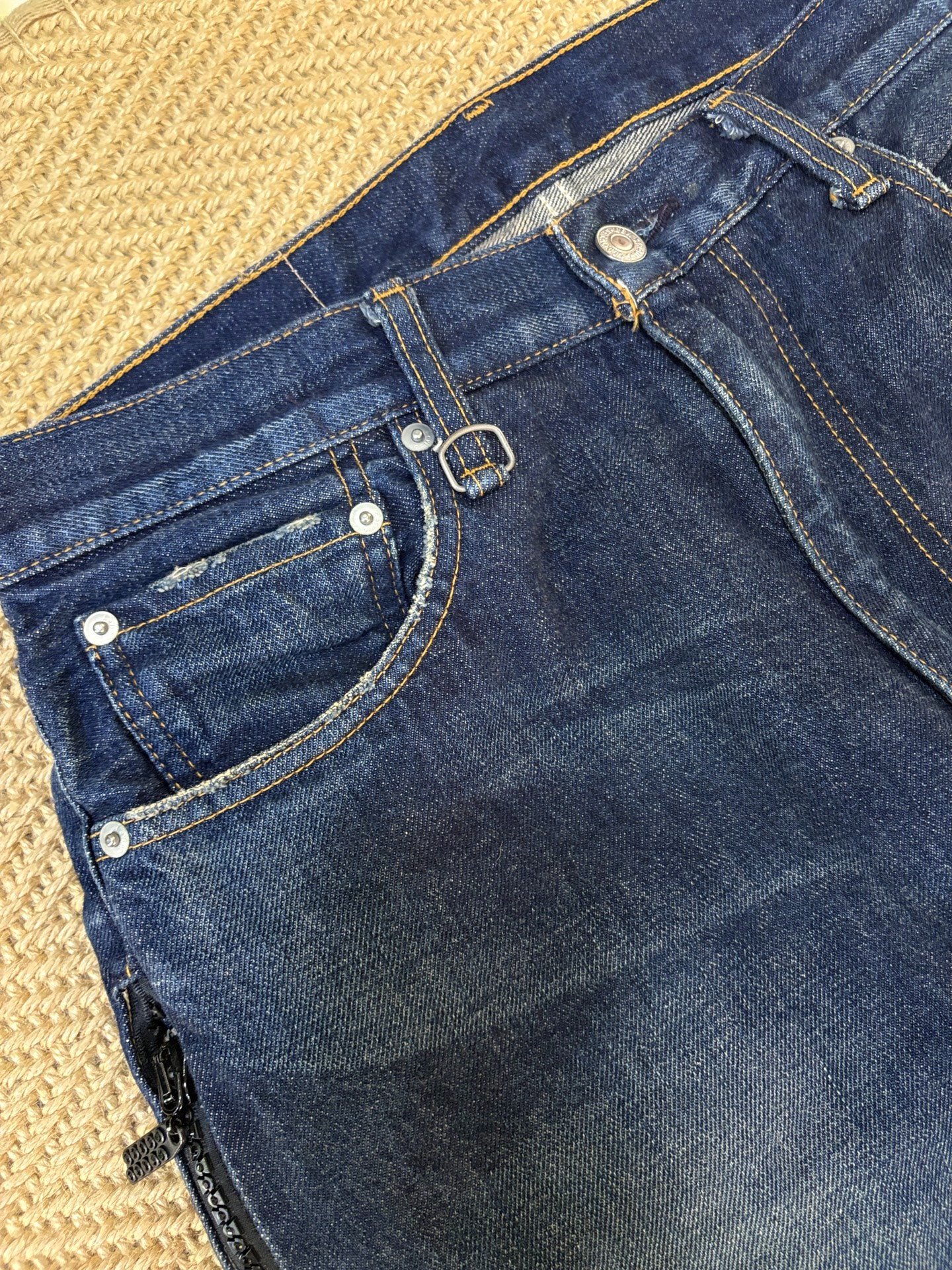 Levi's Fenom Disco Black Diamond Jeans — label