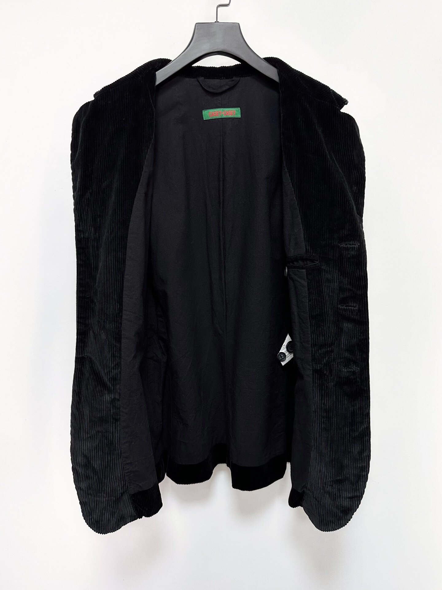 Casey Casey Corduroy Blazer Jacket — label