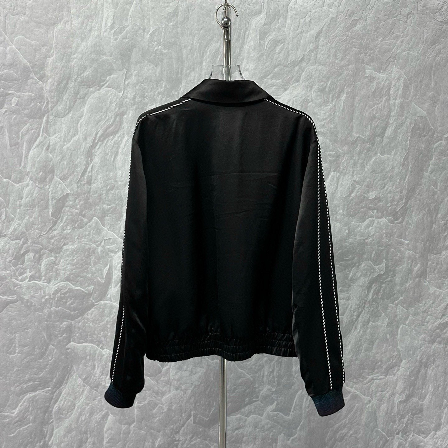 Louis Vuitton FW25 Silk Diamond Jacket — back