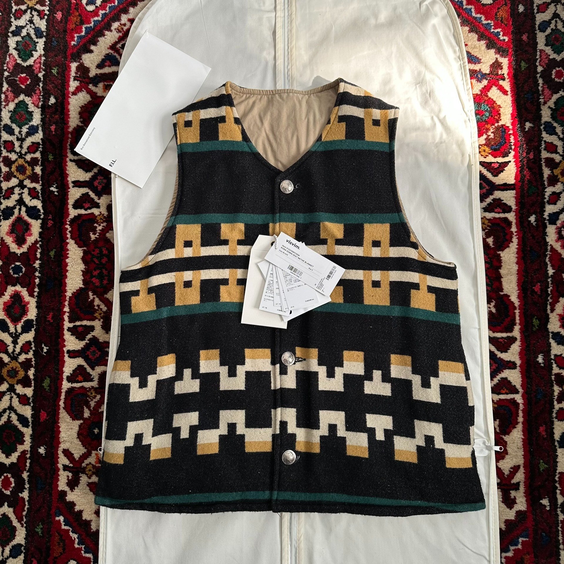 visvim 23ss KORA DOWN VEST