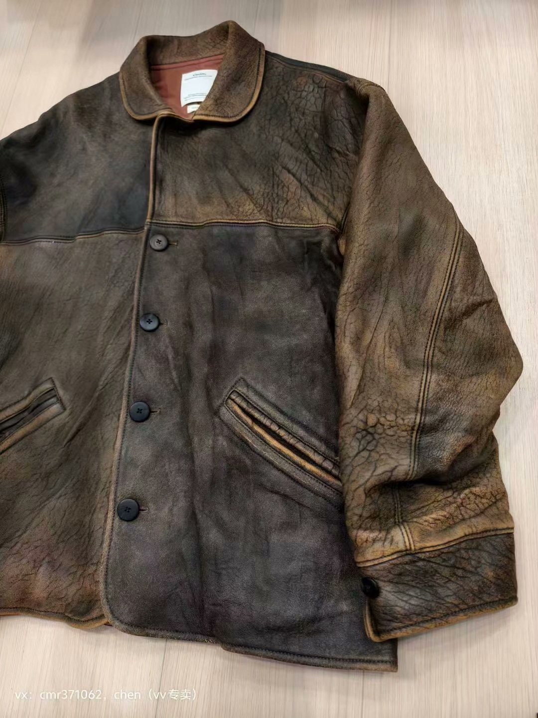VISVIM 24SS ETON JKT IT — detail