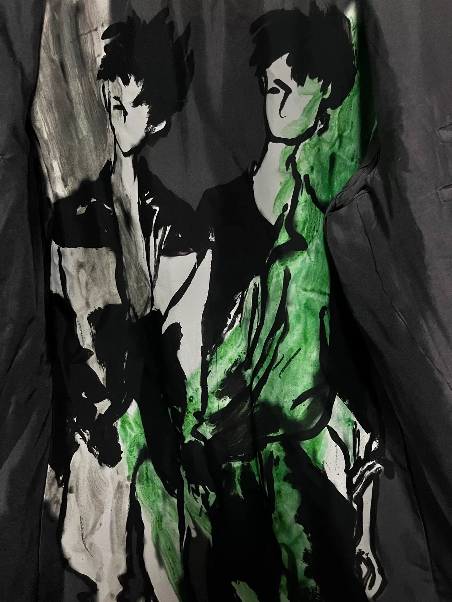Yohji Yamamoto 17ss Double-Sided Suit — front