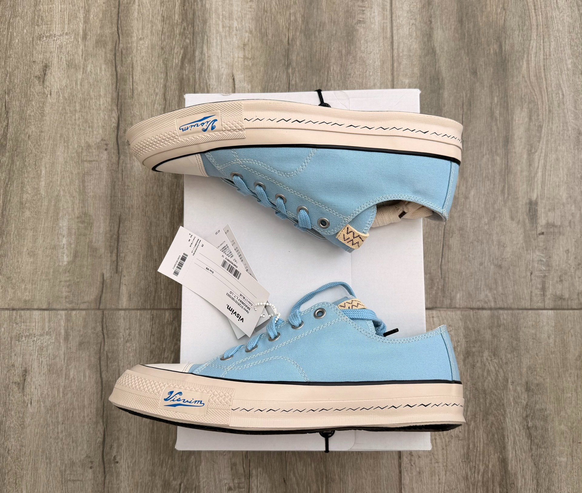 Visvim Skagway L.T.LO Canvas Shoes — detail