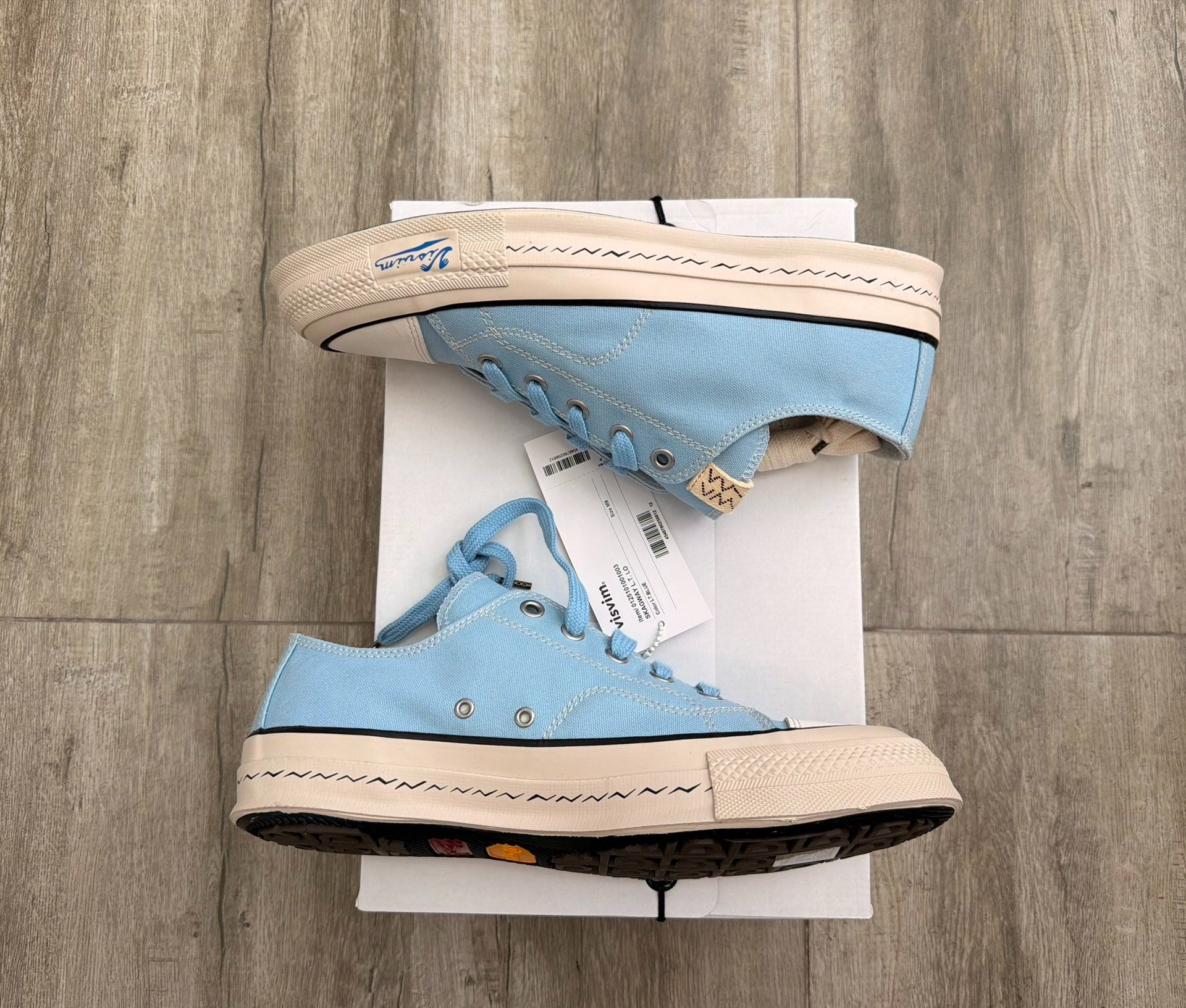 Visvim Skagway L.T.LO Canvas Shoes — back