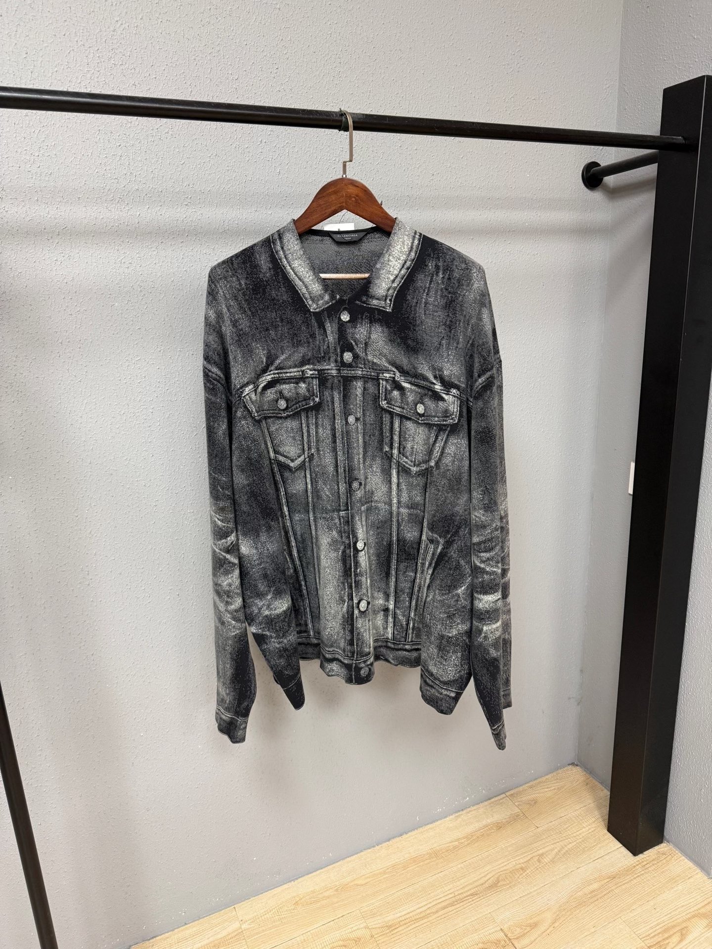 Balenciaga 3D Printed Knit Sweater