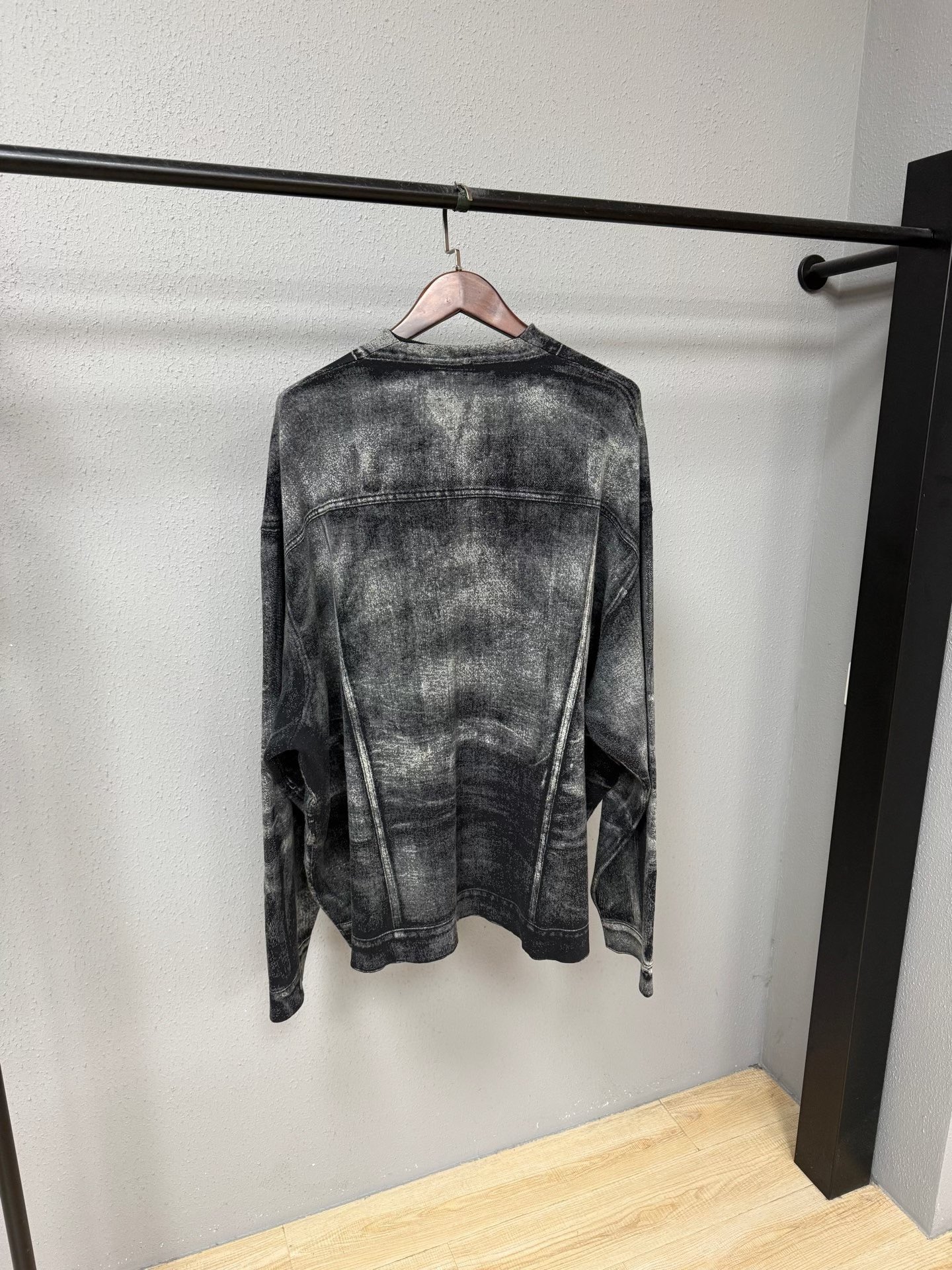 Balenciaga 3D Printed Knit Sweater — front