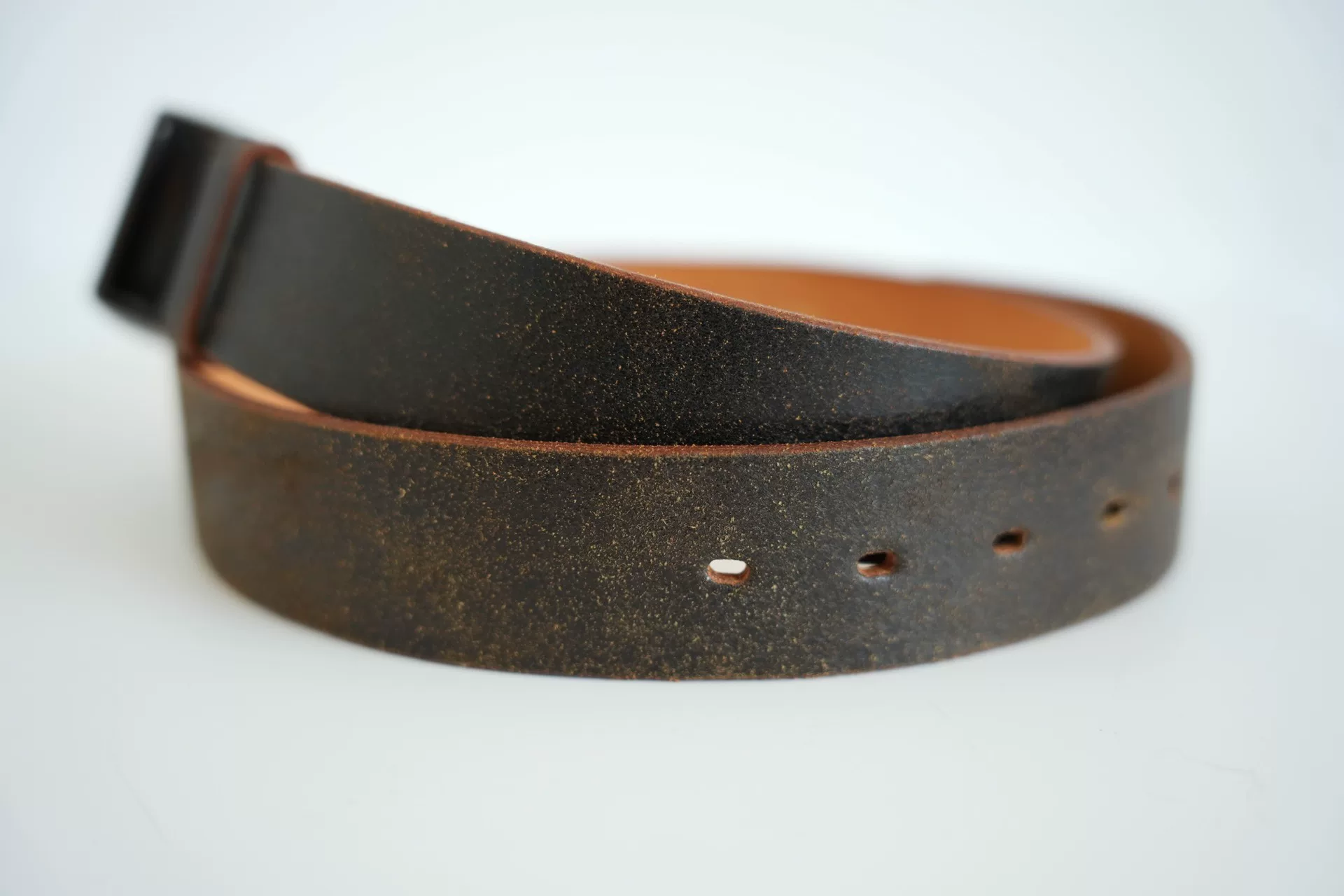 Yohji Yamamoto 07AW Slogan Signature Belt — back
