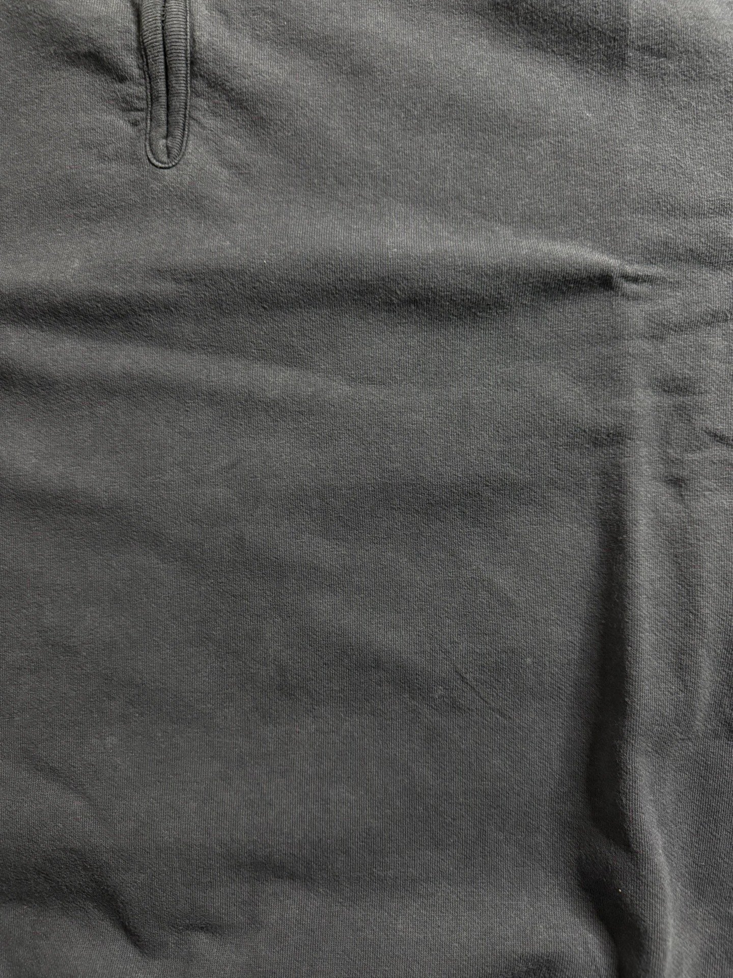 VISVIM 26SS MONDO HENLEY ZIP S/S DMGD — back