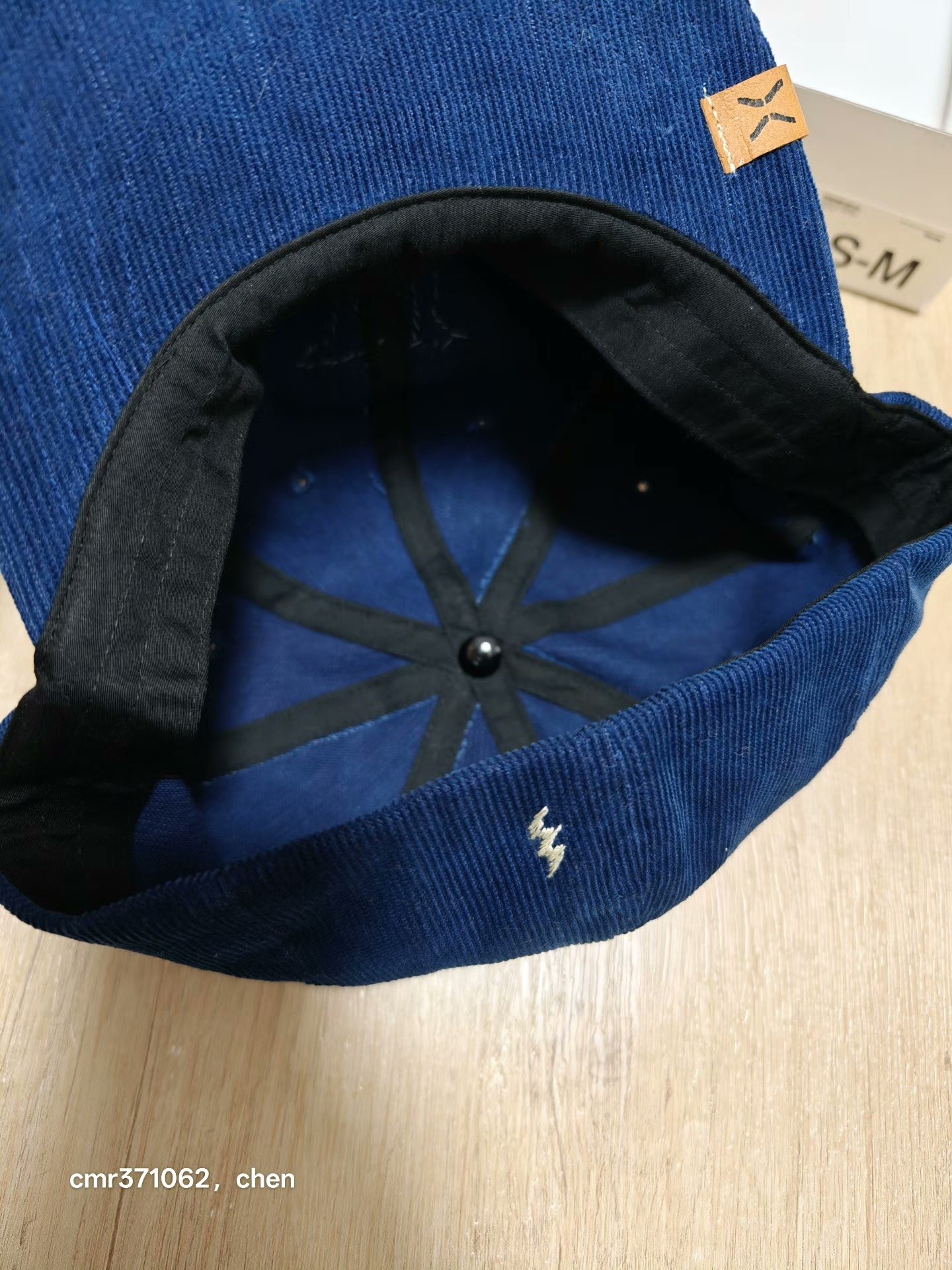 VISVIM 17AW SPOT EXCELSIOR CAP N.D — label