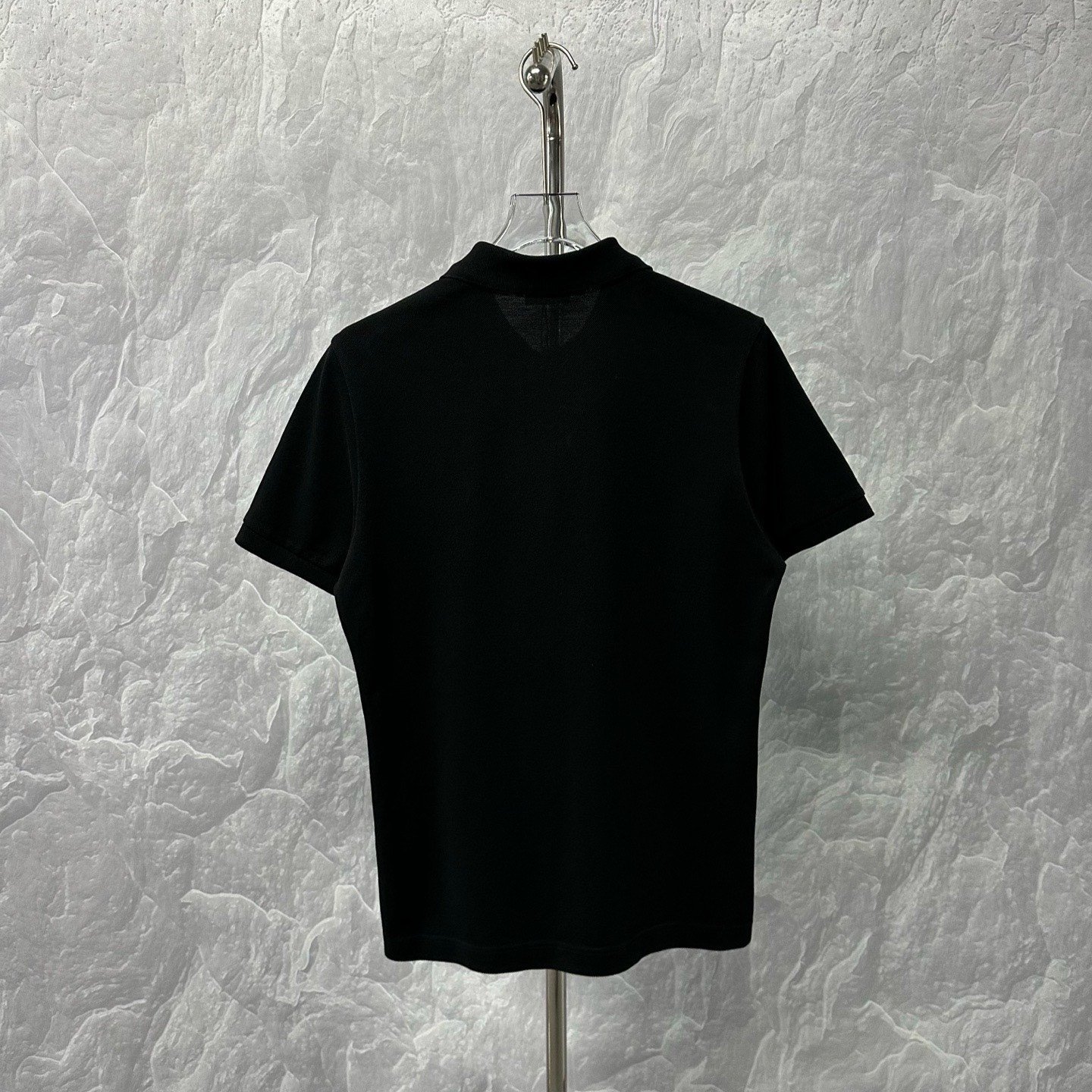Dior CD Embroidered Short-Sleeve Polo — back