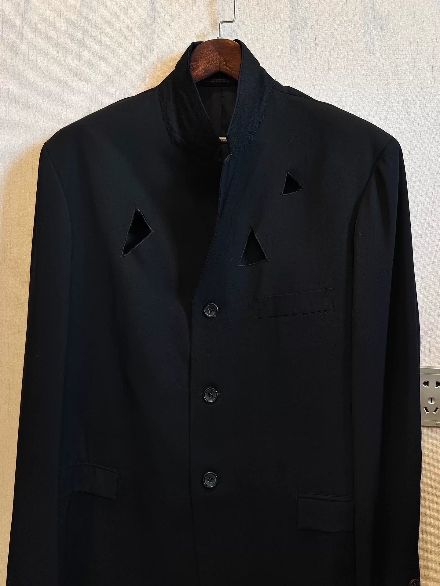 Yohji Yamamoto 92ss Laser-Cut Suit — front