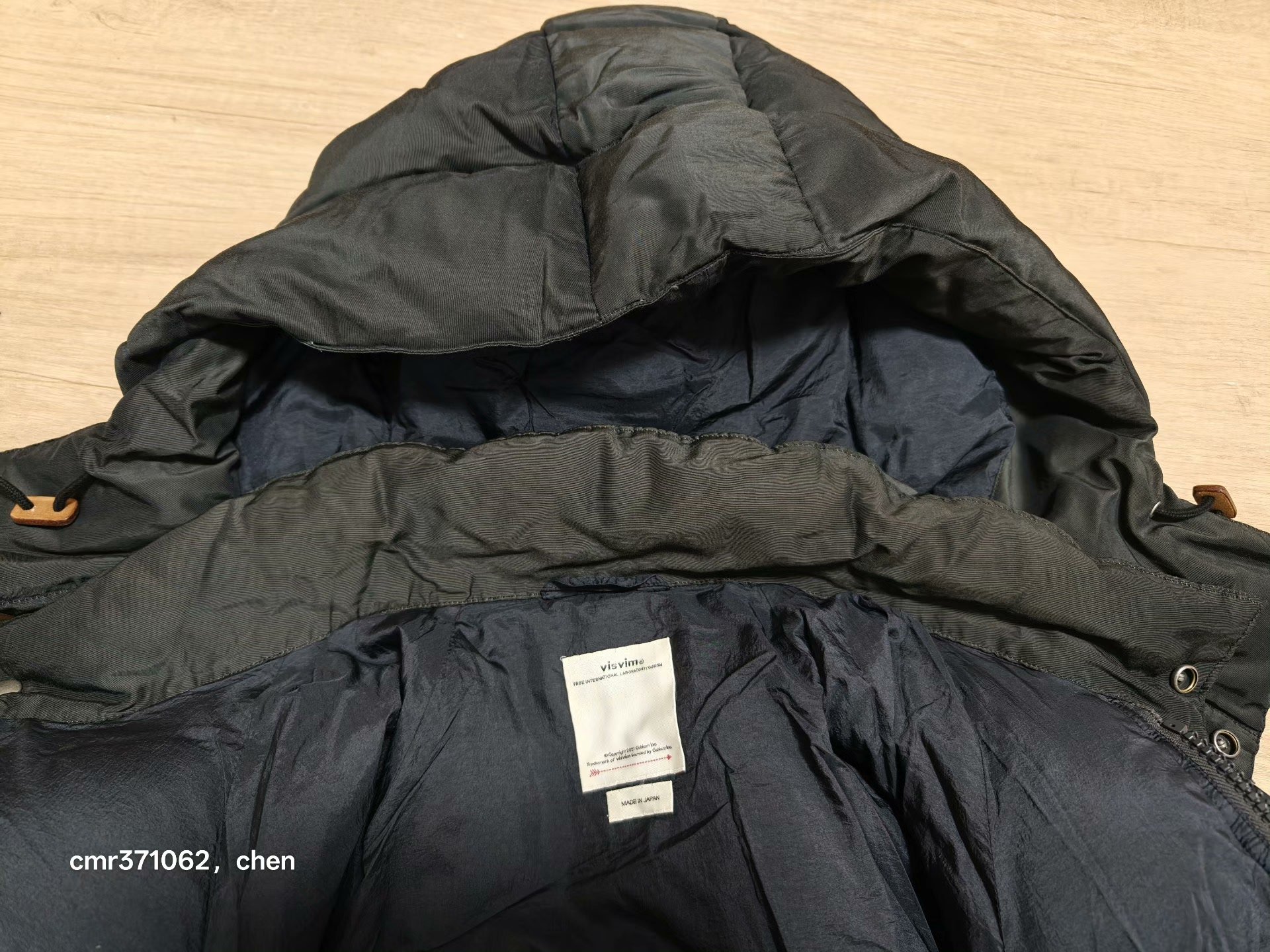 visvim 19aw Kenai Down Jkt Overdye — front