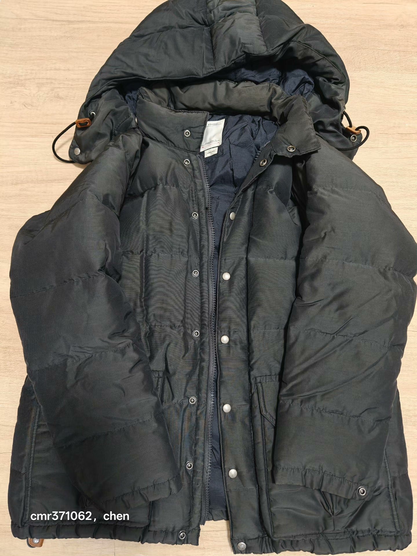 visvim 19aw Kenai Down Jkt Overdye — back