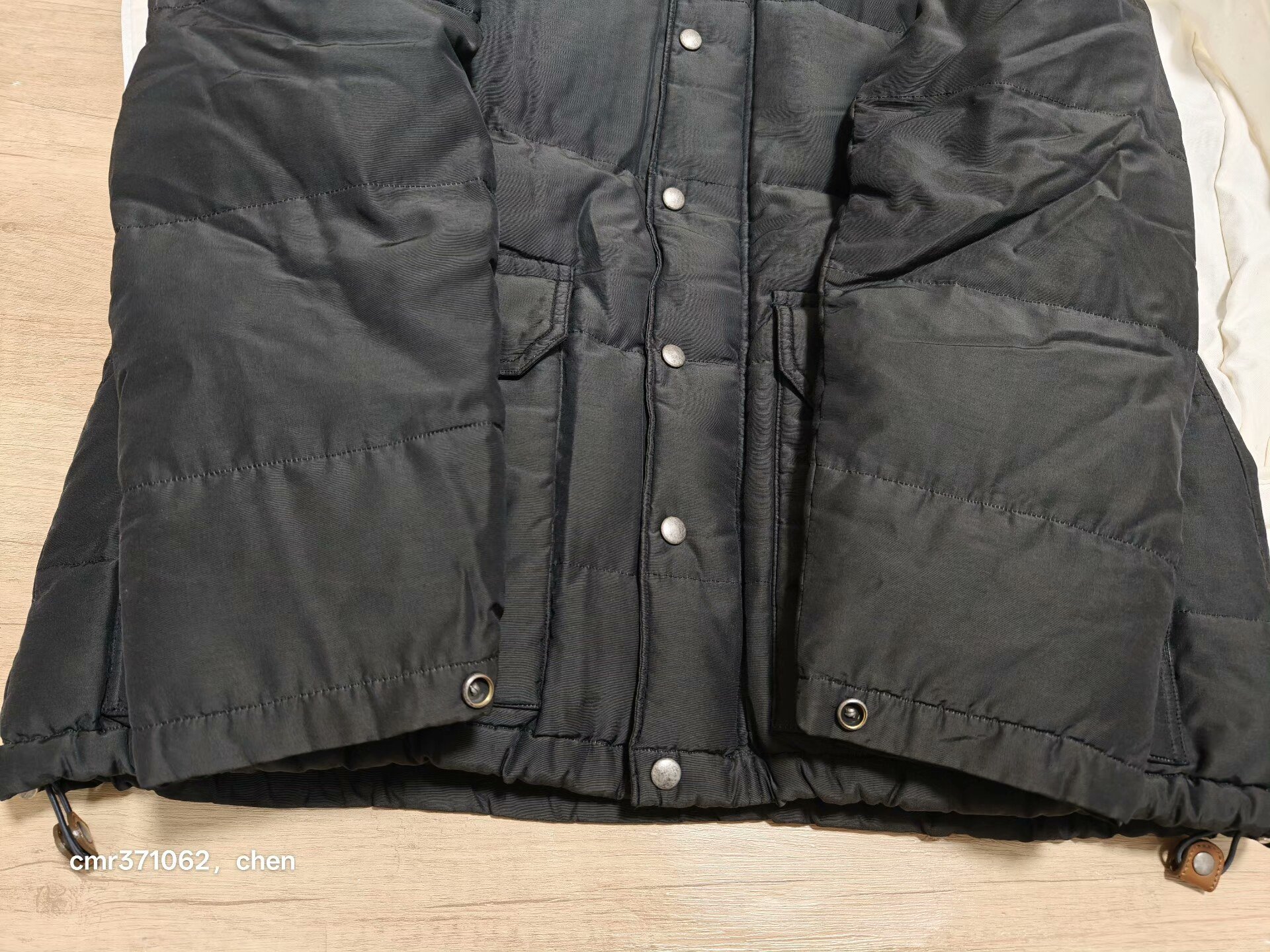 visvim 19aw Kenai Down Jkt Overdye — label