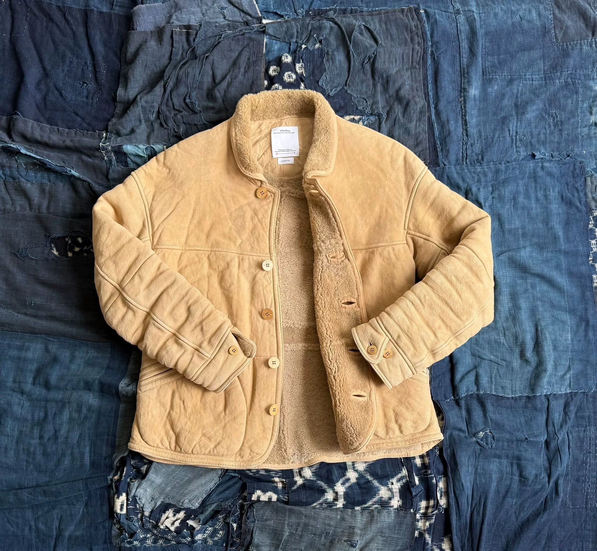 VISVIM 25AW ETON SHEEPSKIN JKT — front