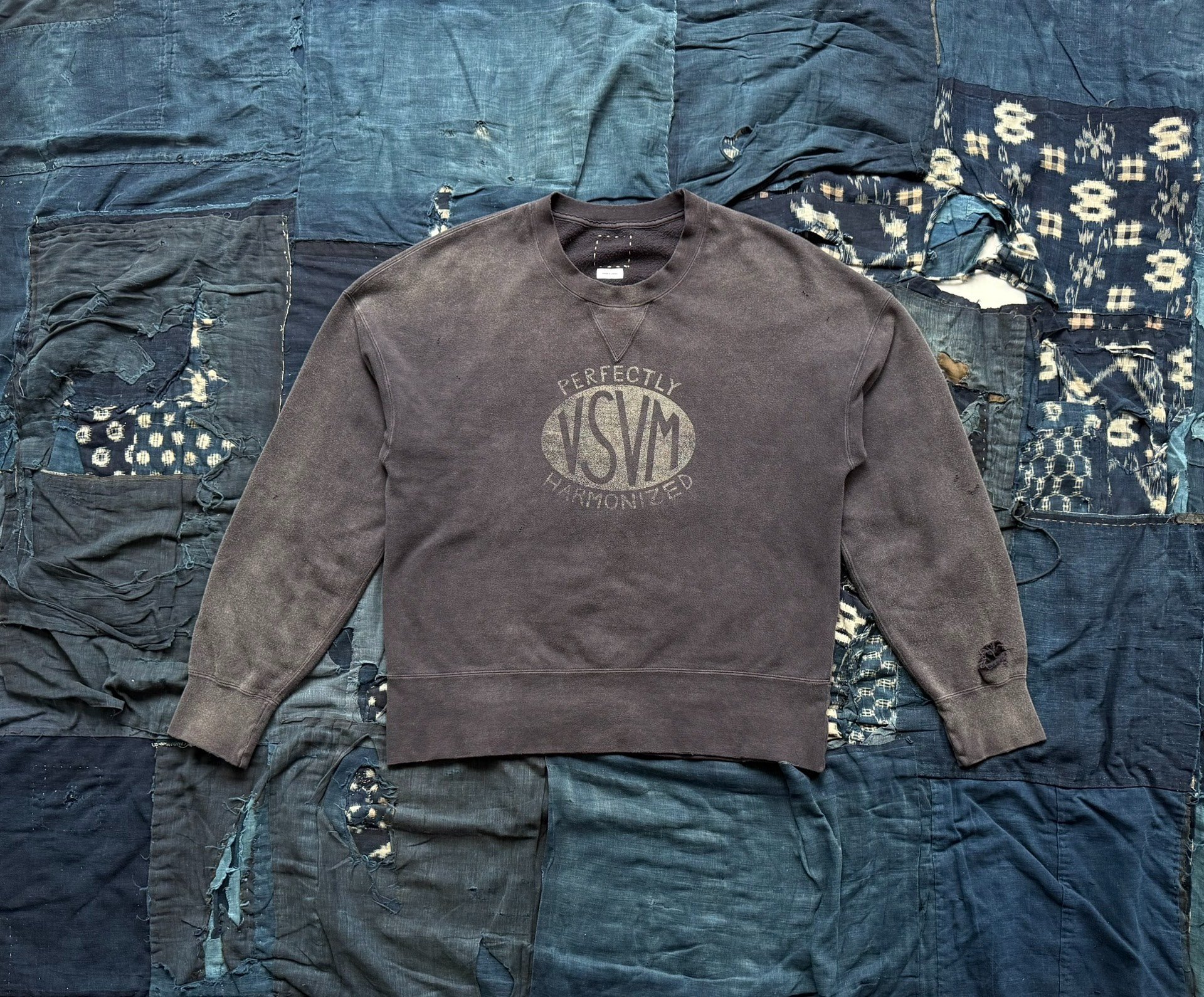 VISVIM 24SS COURT SWEAT CRASH Pullover