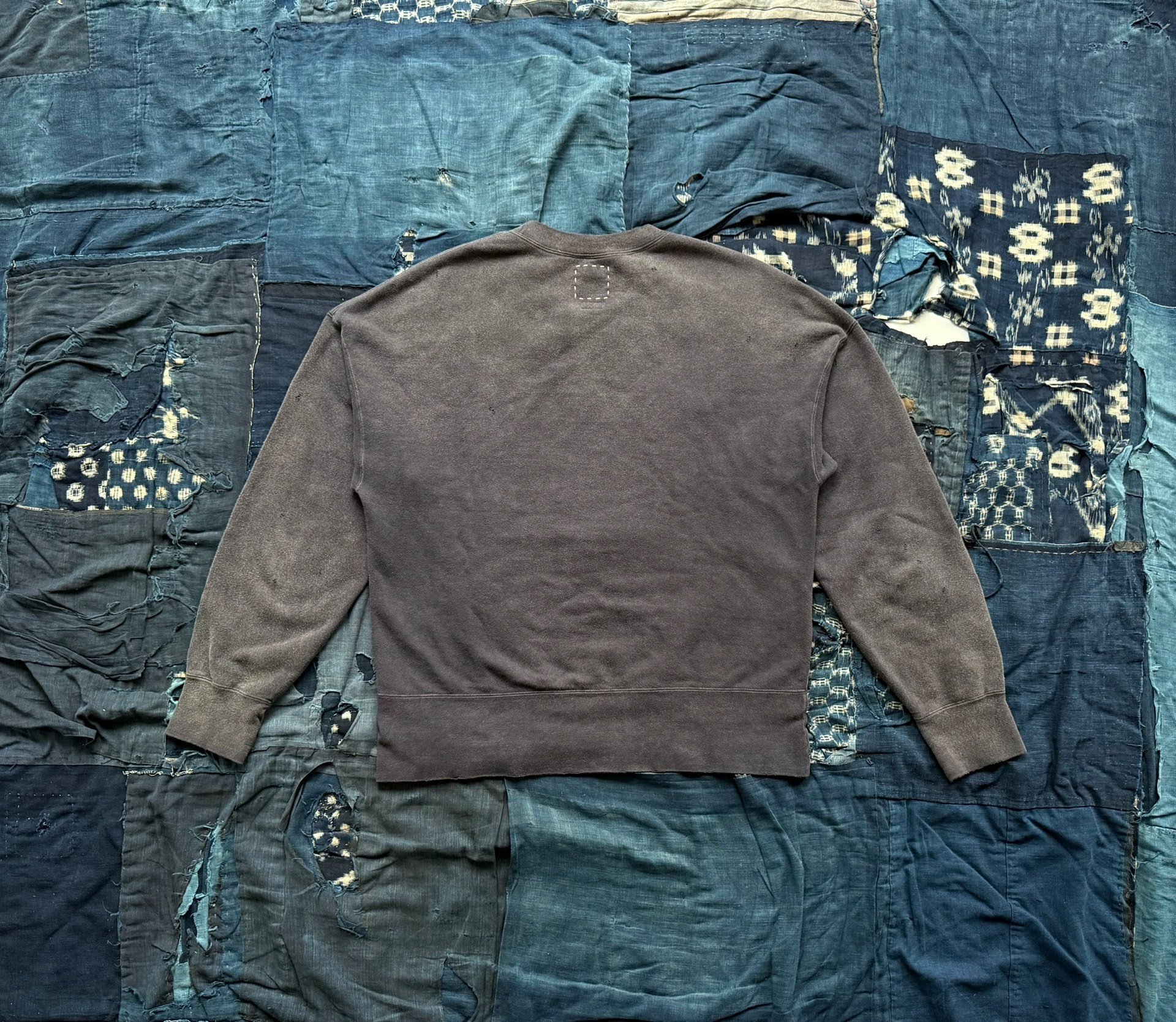 VISVIM 24SS COURT SWEAT CRASH Pullover — front
