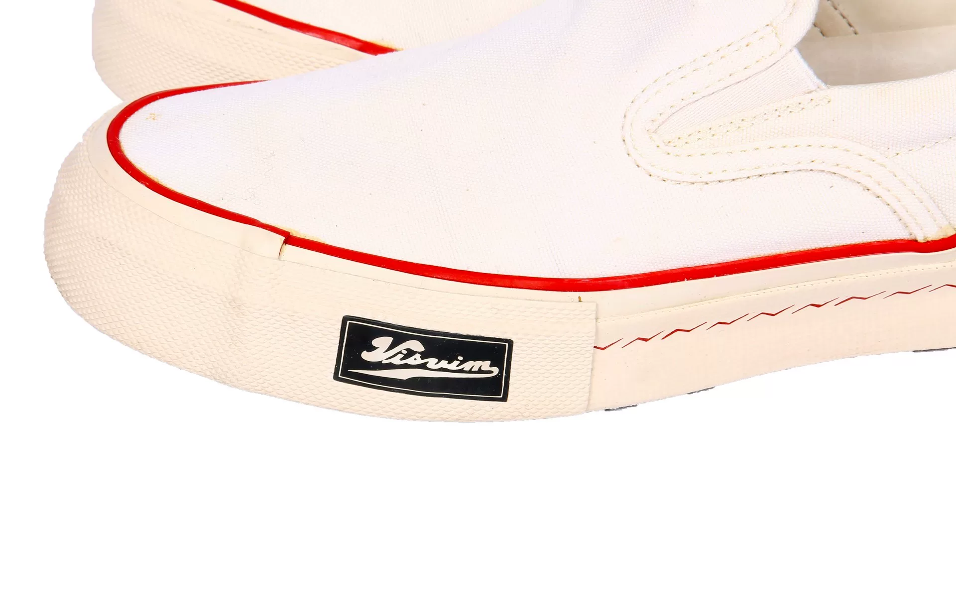 visvim zahra patten w low-top slip-on — detail