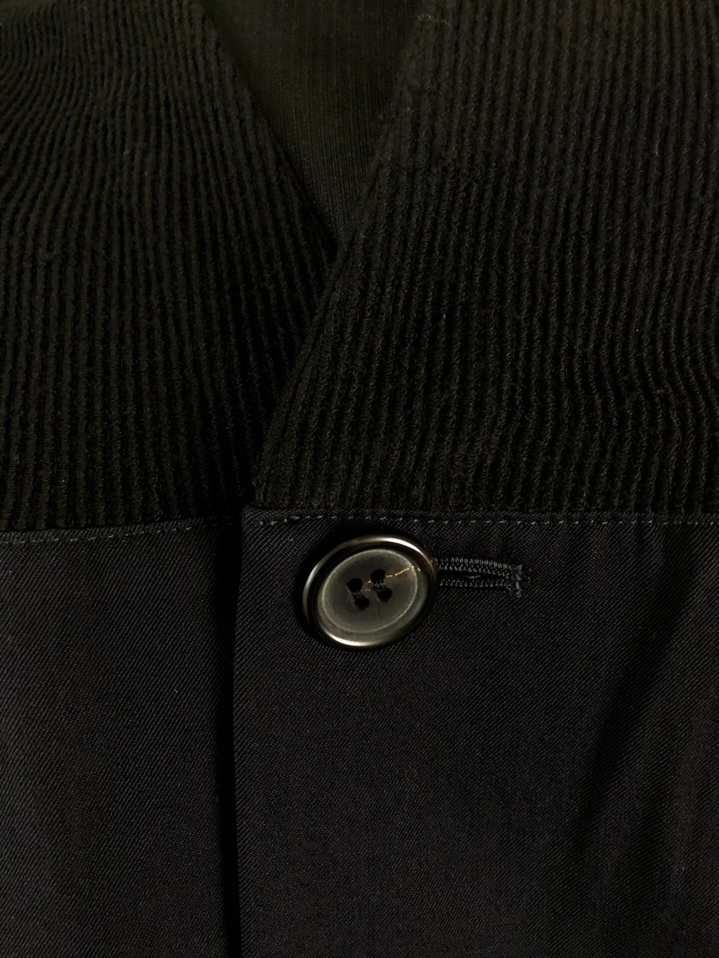 Yohji Yamamoto 96AW Paneled Coat — back