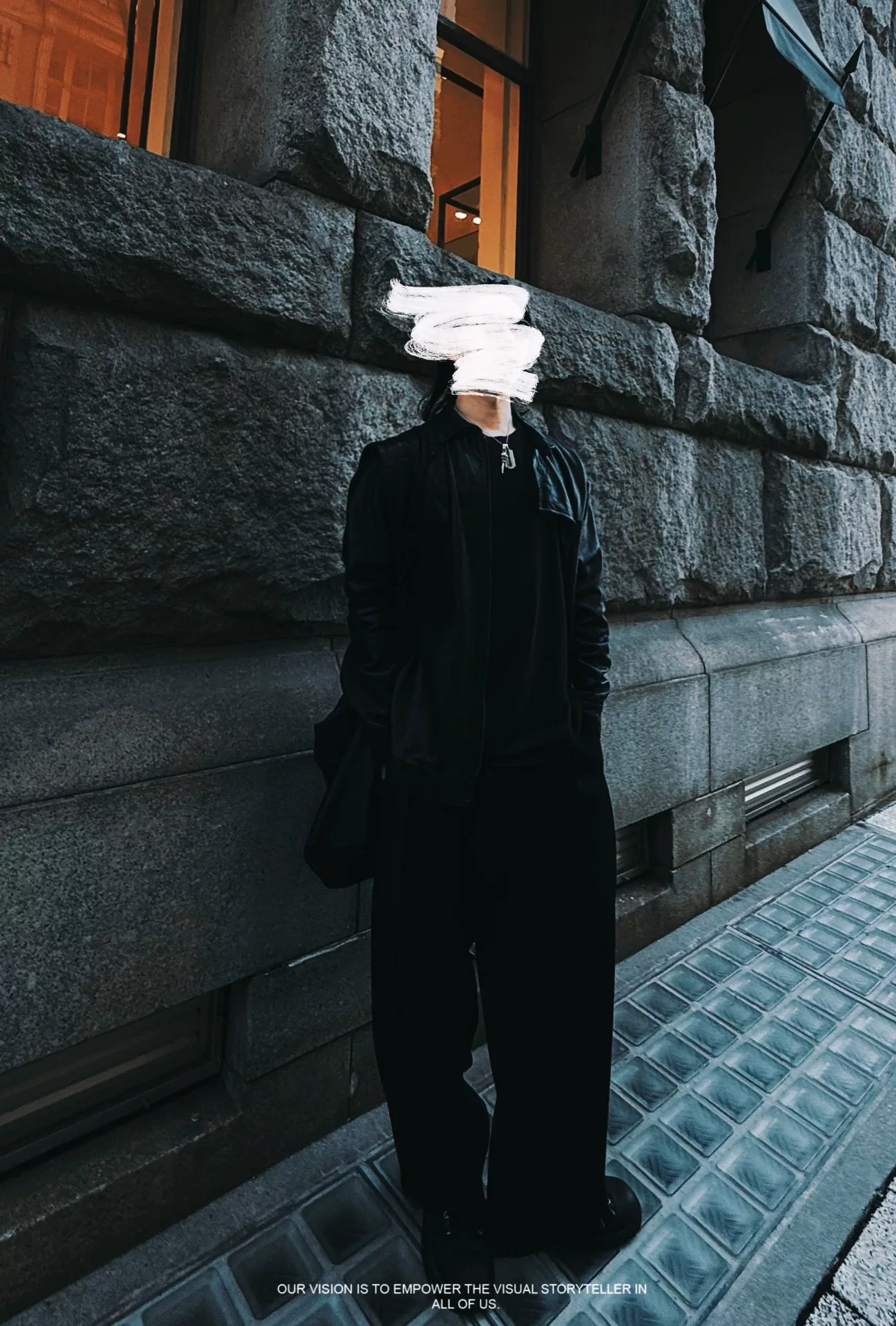 Yohji Yamamoto 07AW Leather Jacket — label