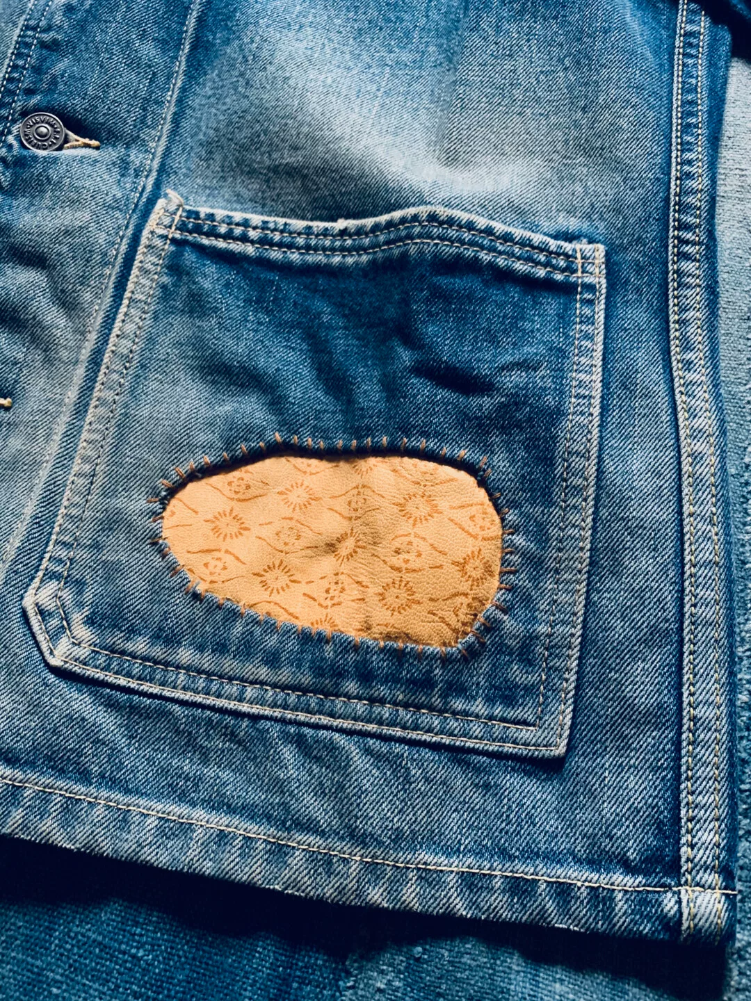 Visvim Coverall Damaged-5.5 JKT — detail