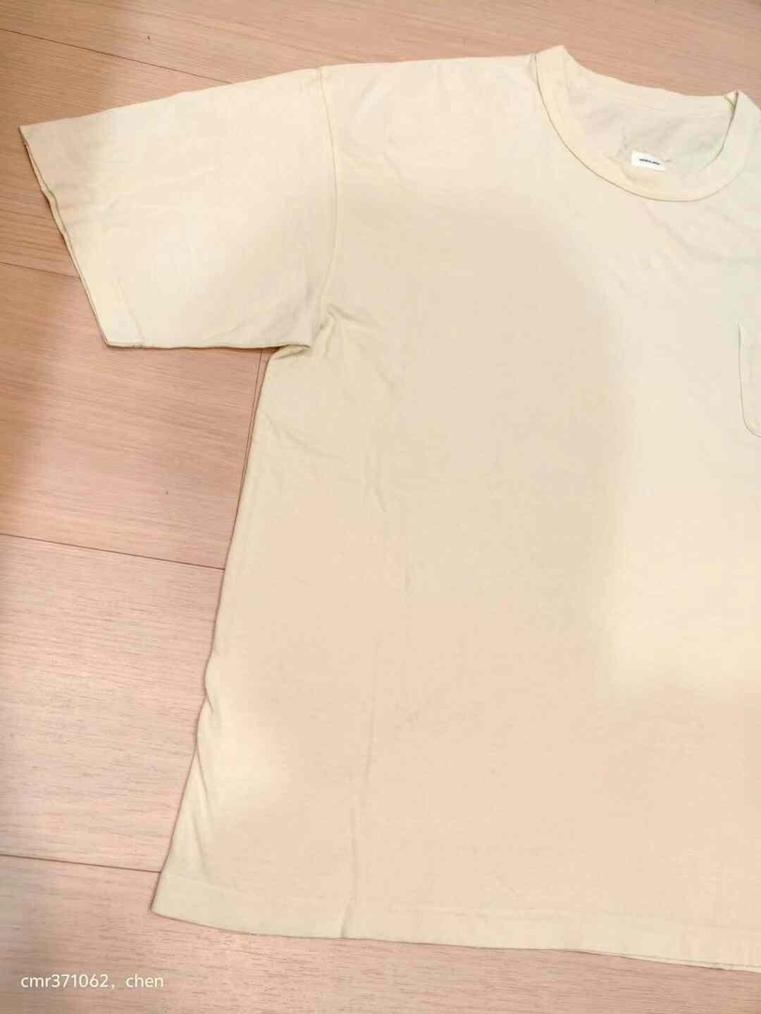 VISVIM 24SS AMPLUS S/S CRASH TEE — front