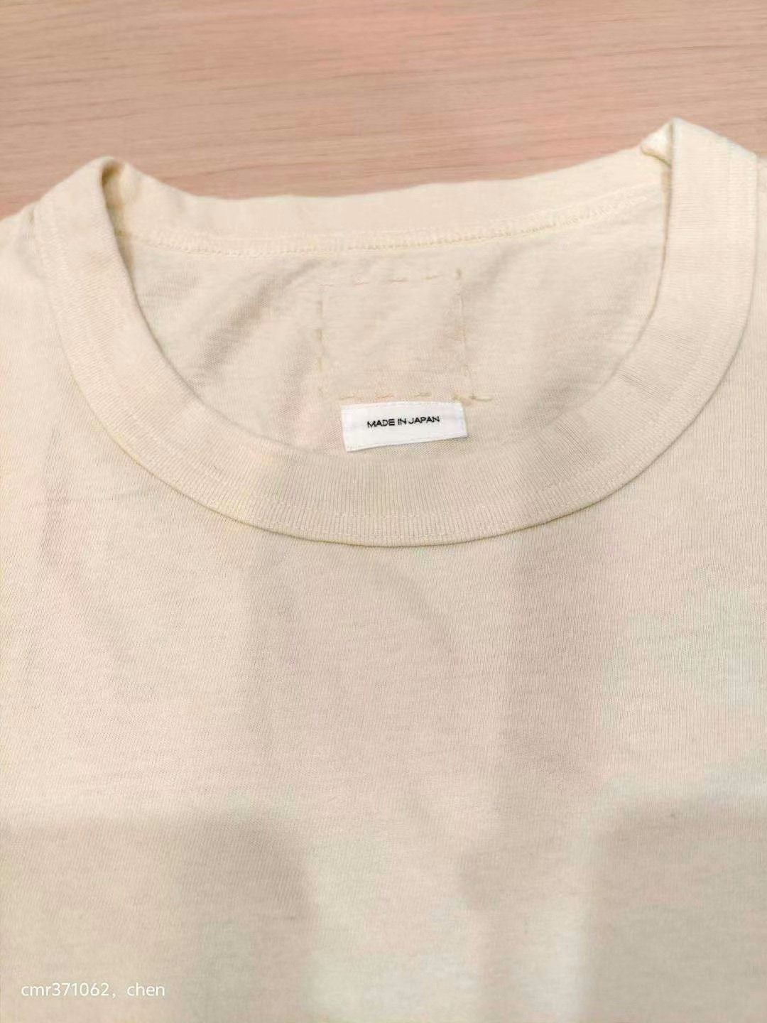 VISVIM 24SS AMPLUS S/S CRASH TEE — detail