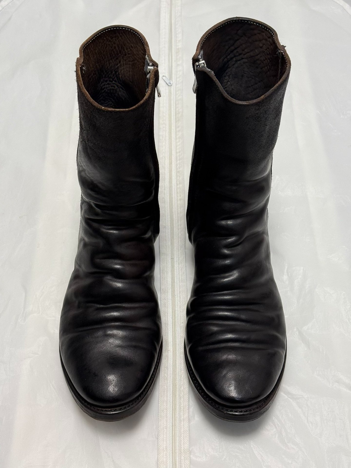 A1923 Augusta Shell Cordovan Boots — front