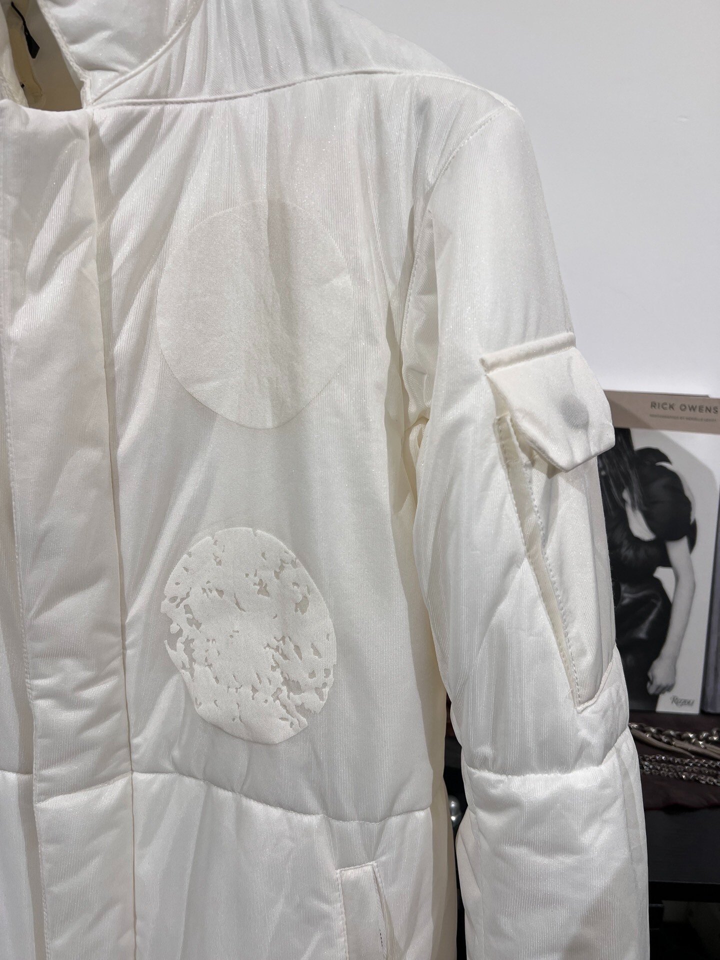 Boris Bidjan Saberi 11by BBS Quilted Jacket — label
