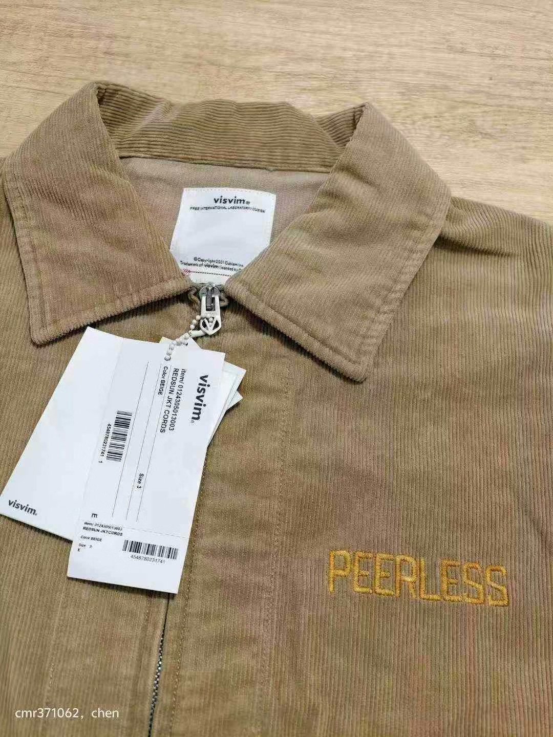 visvim 24SS RedSun Cords Jacket — front