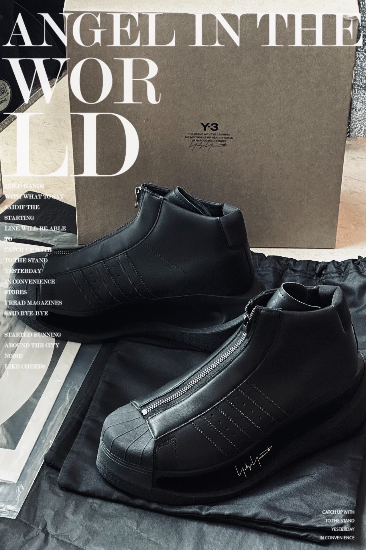 Y3 Gendo Pro Model Sneakers — front